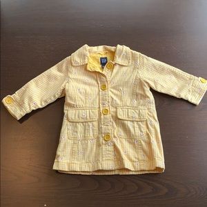 Baby Gap spring jacket plaid 12-18m